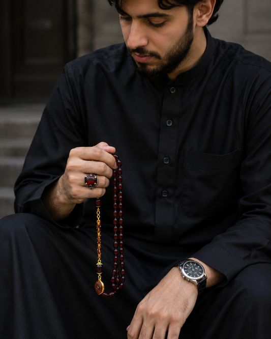 Ring + Tasbeeh