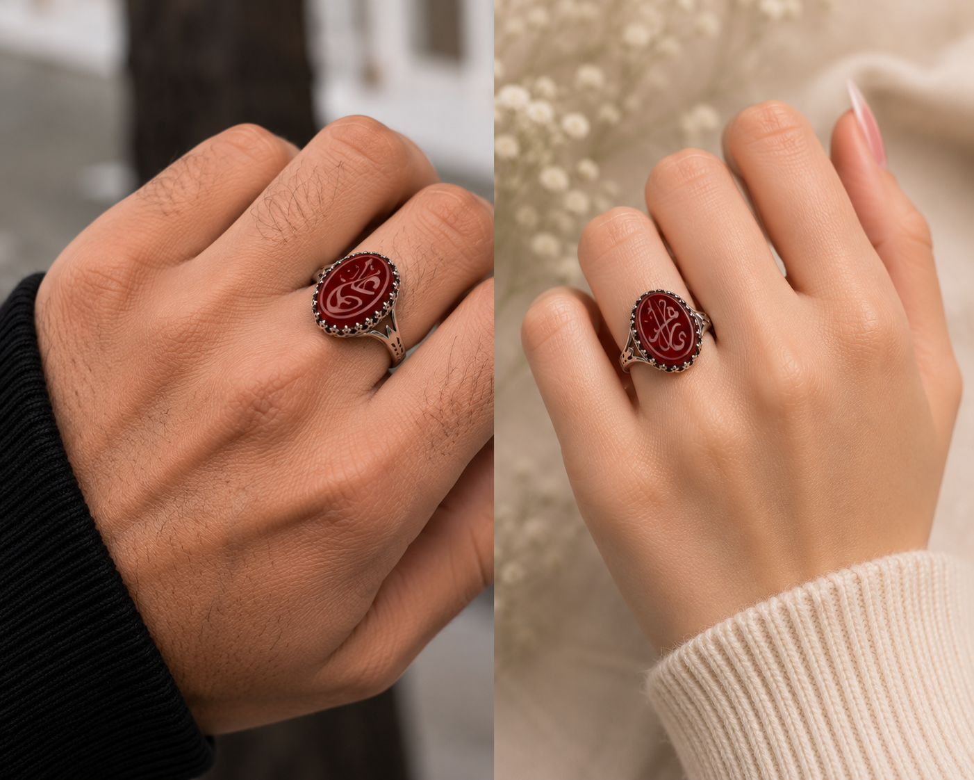 New Stylish couple Ring